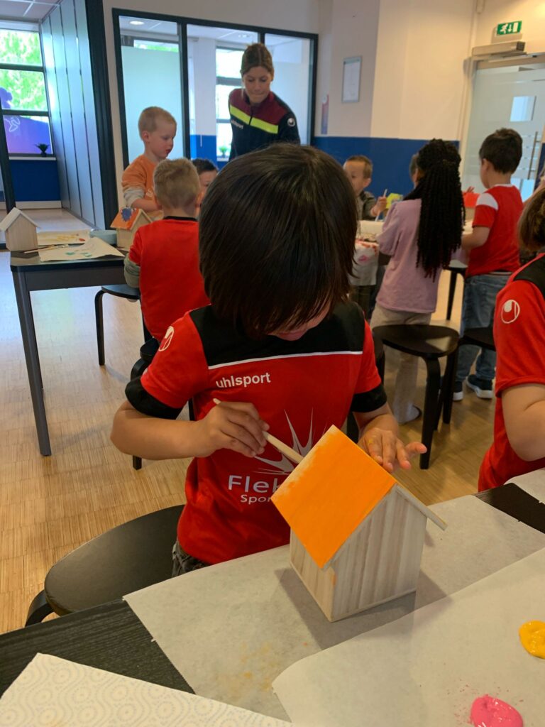 BSO dillehof - vogelhuisje schilderen