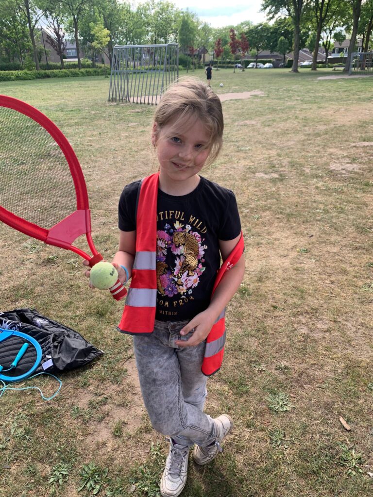 BSO dillehof - rood tennisracket