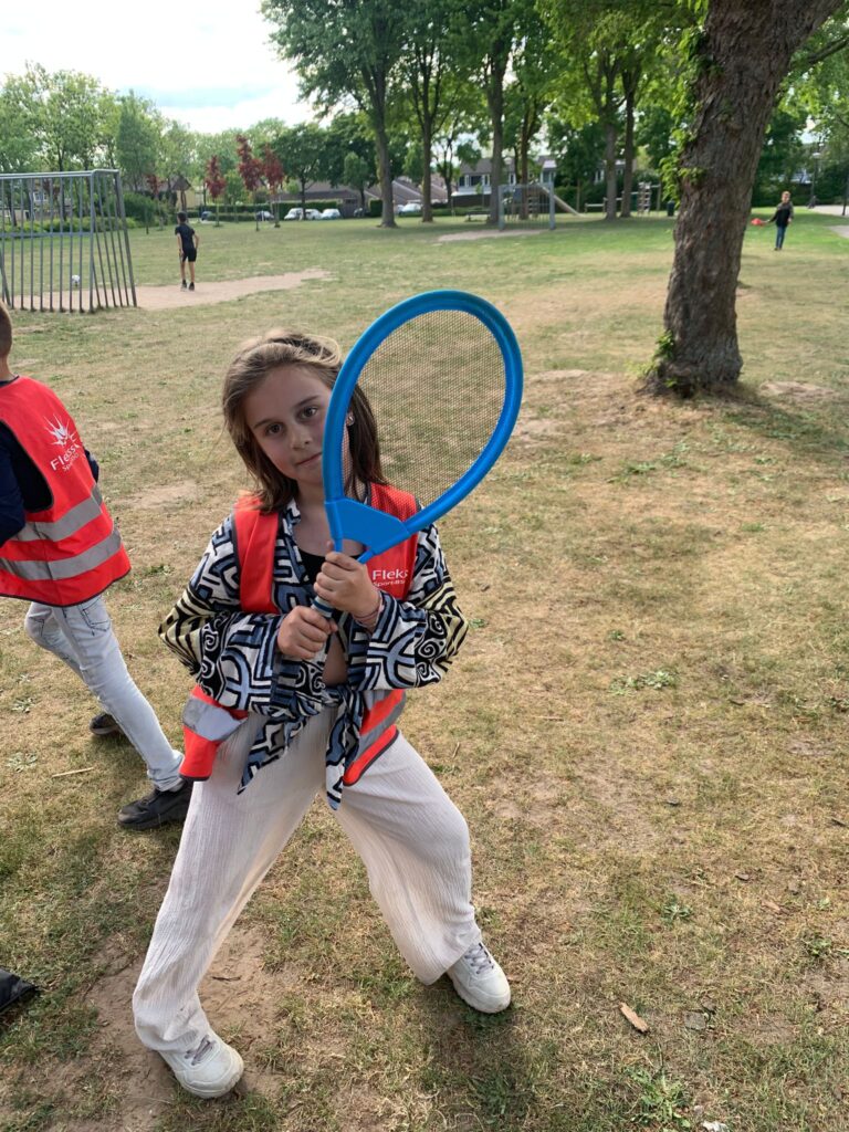 BSO dillehof-blauw tennisracket