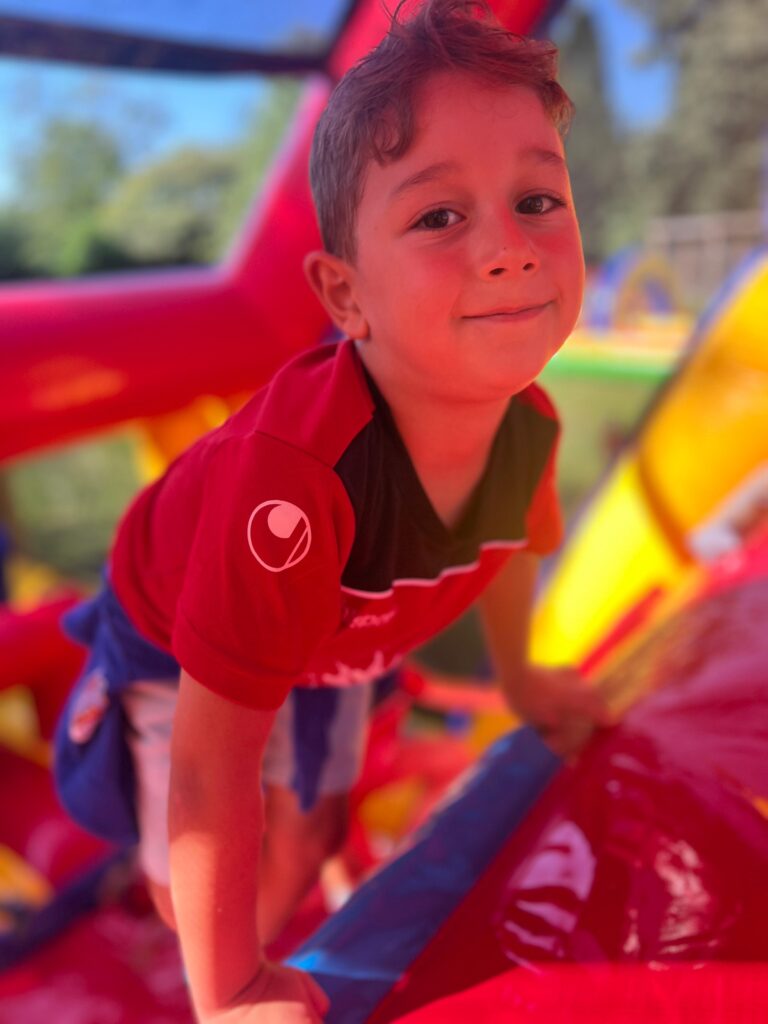 Klimmen op de stormbaam