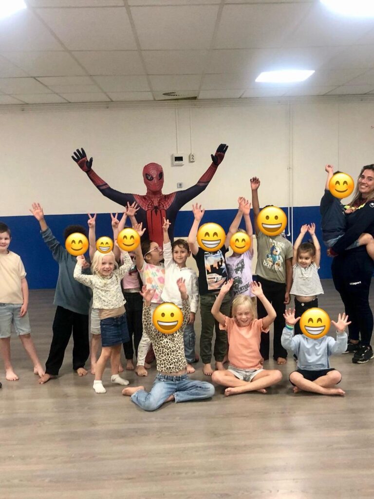 Spider-Man op bezoek