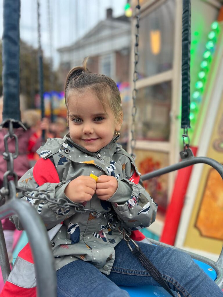 Pret in de zweefmolen