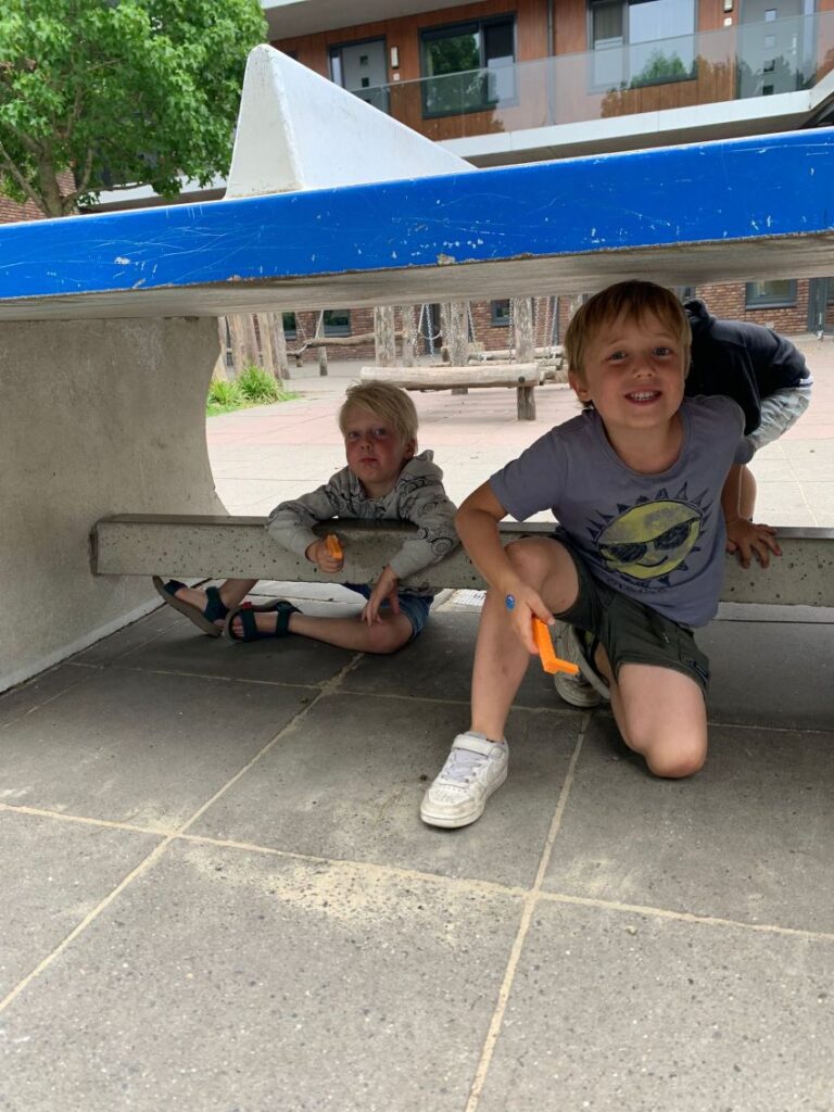 Flekss zonzeel - buitenspelen