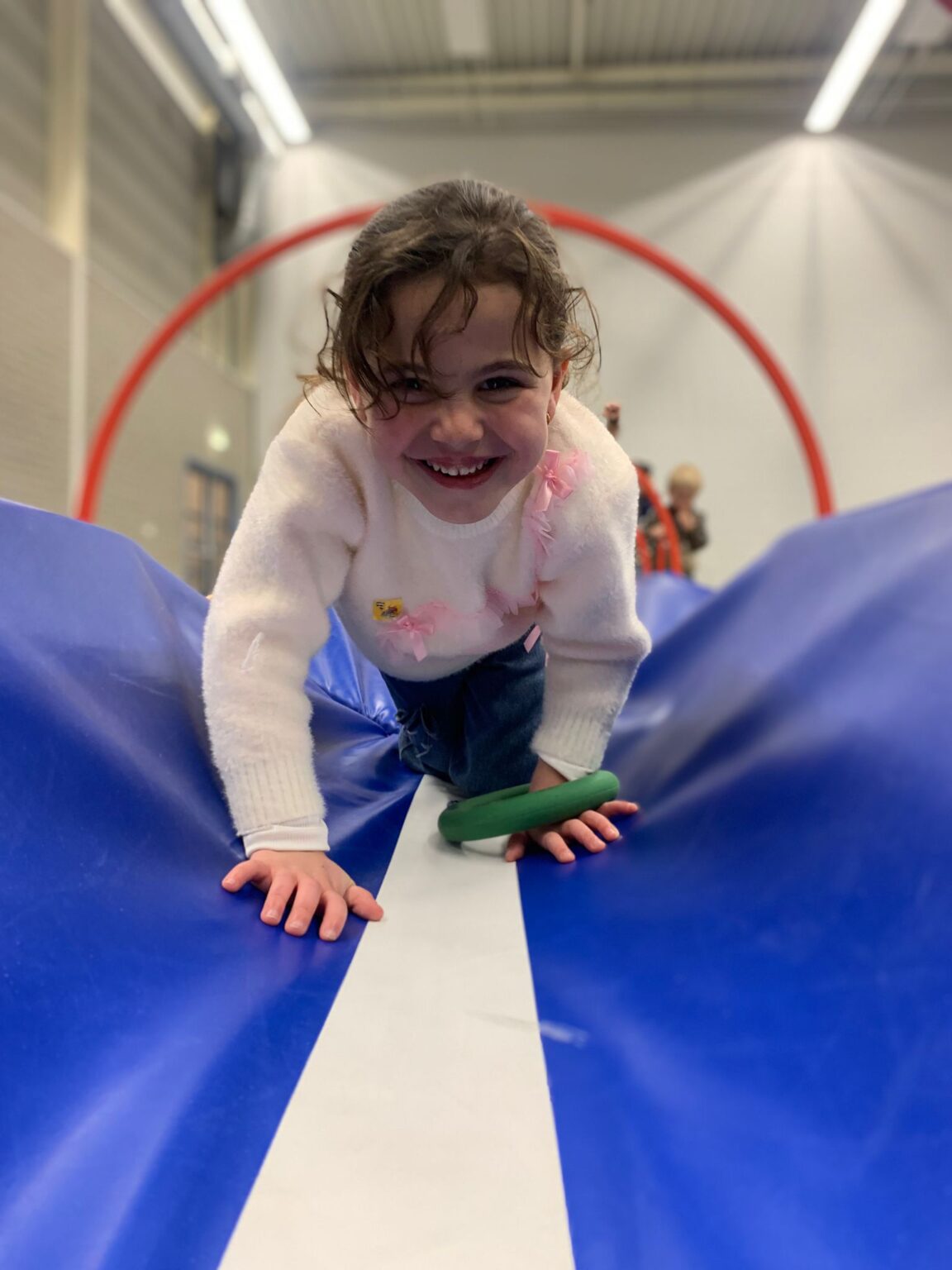 oefenen voor de pietengym!