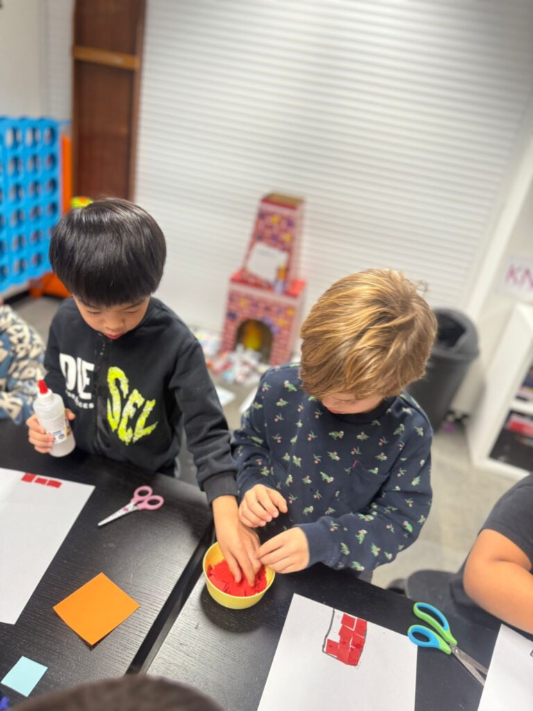 Knutselen voor sinterklaas