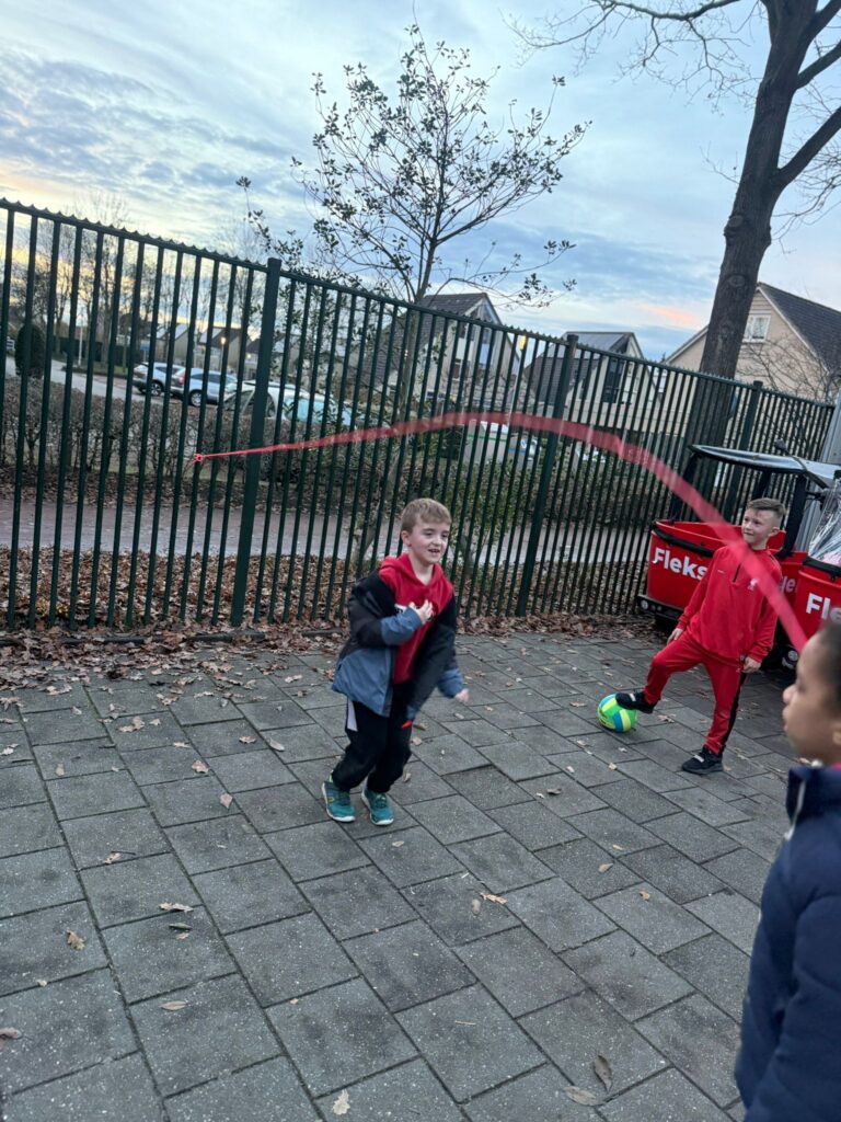 springtouwen buiten flekss kraaienest