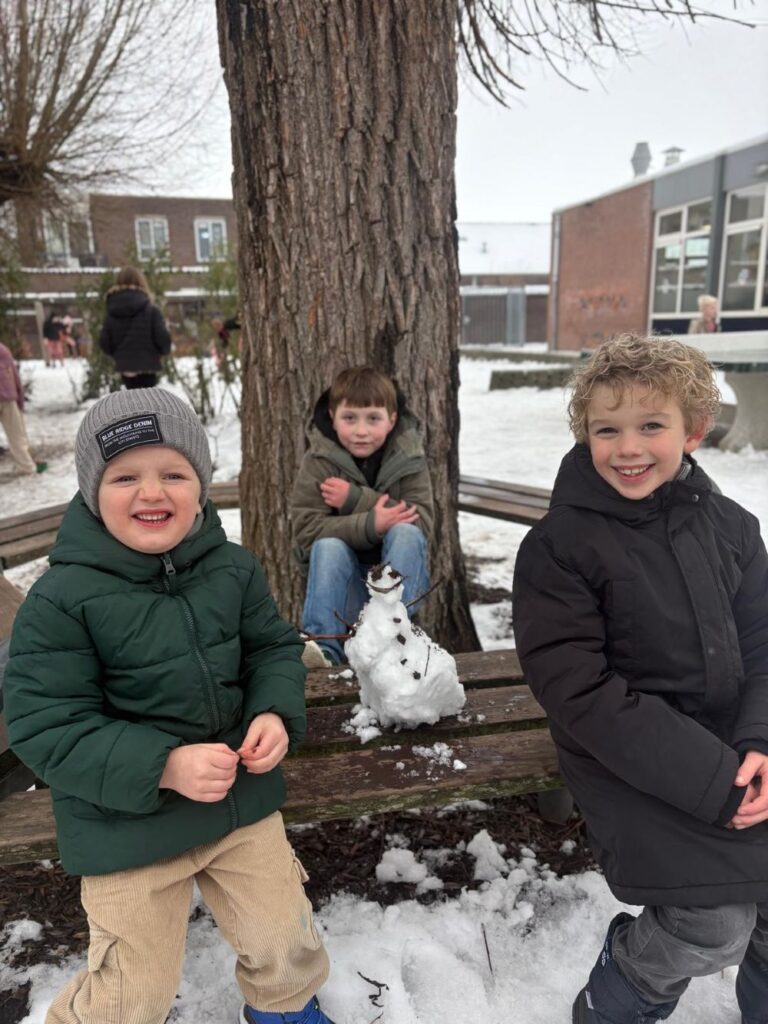 Flekss zeggewijzer - sneeuwpop maken