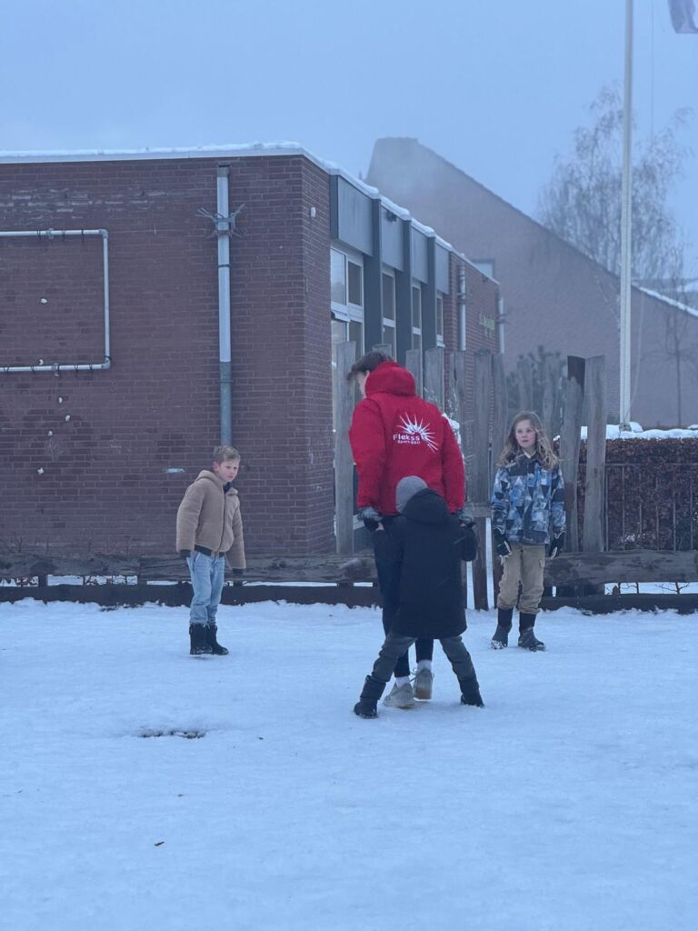 flekss zeggewijzer - sneeuwpret