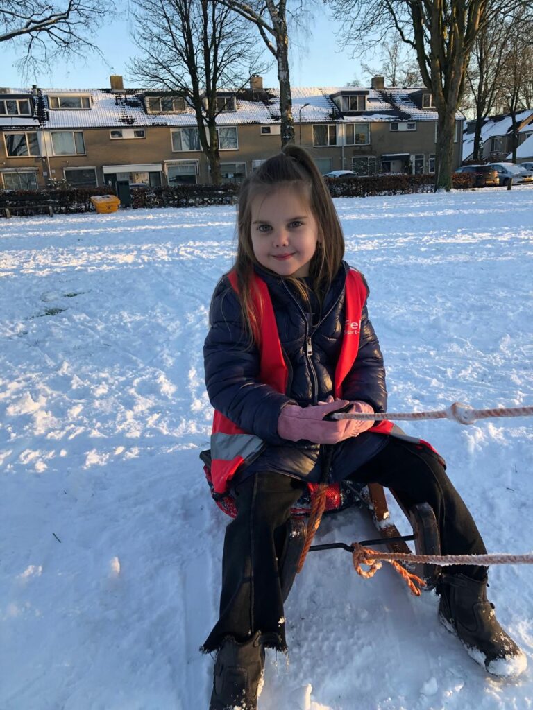 Sleeen in de speeltuin