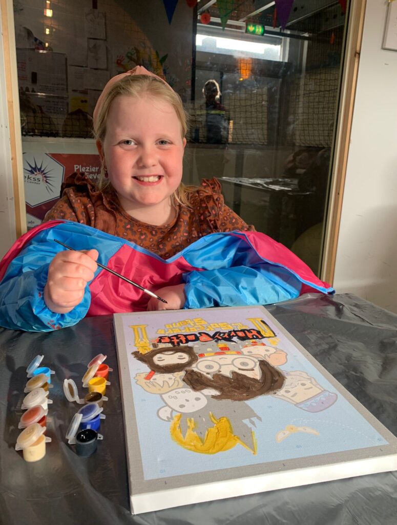 Sport-BSO Flekss Soccer Center - Disney schilderen