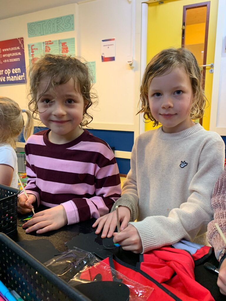 creatief aan de gang