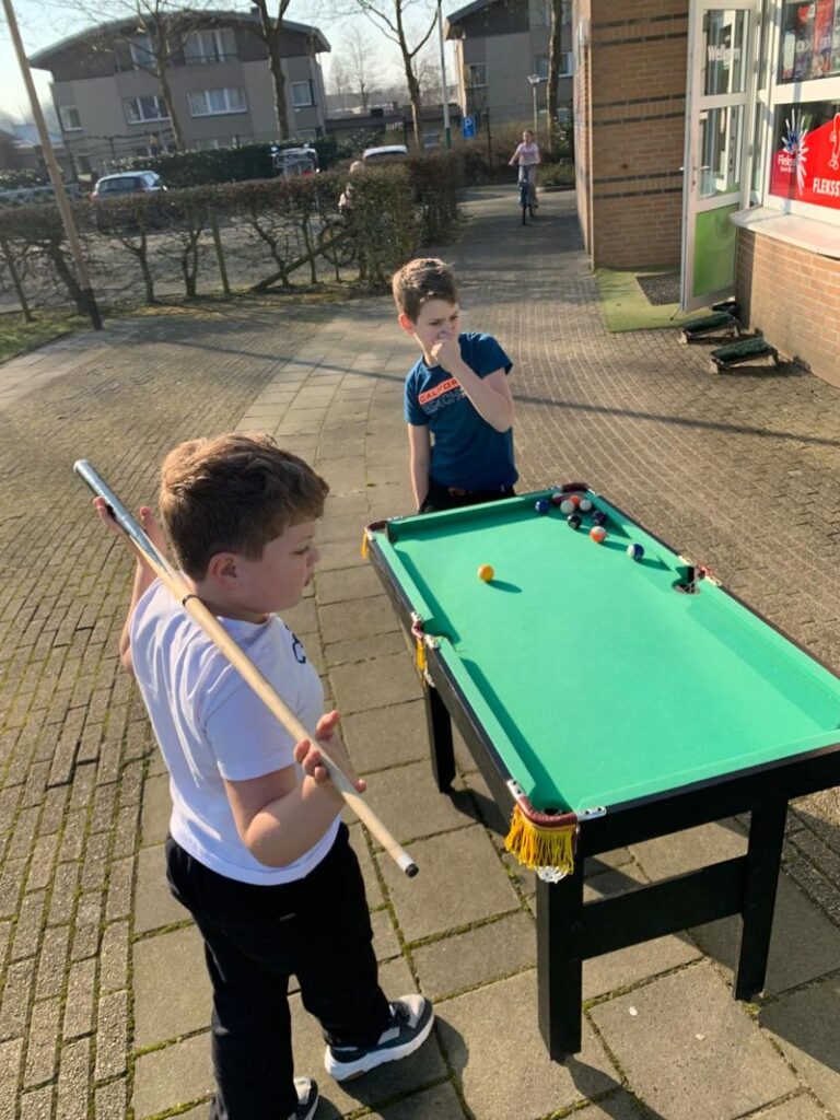 Buiten spelen bij de BSO in Etten-Leur