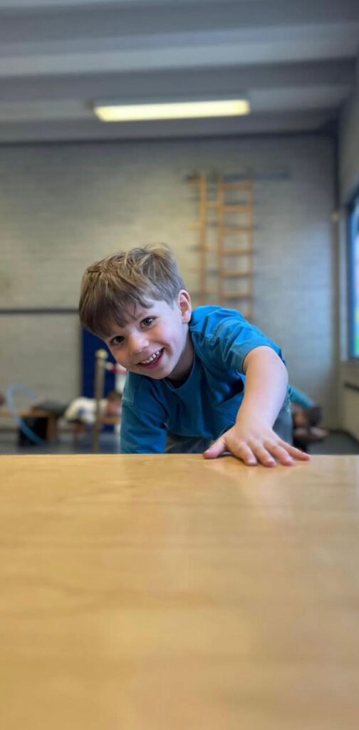 Klimmen en klauteren gymzaal flekss Rietvink