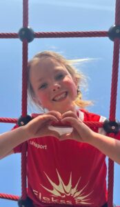 klauteren en klimmen bij flekss de Rietvink