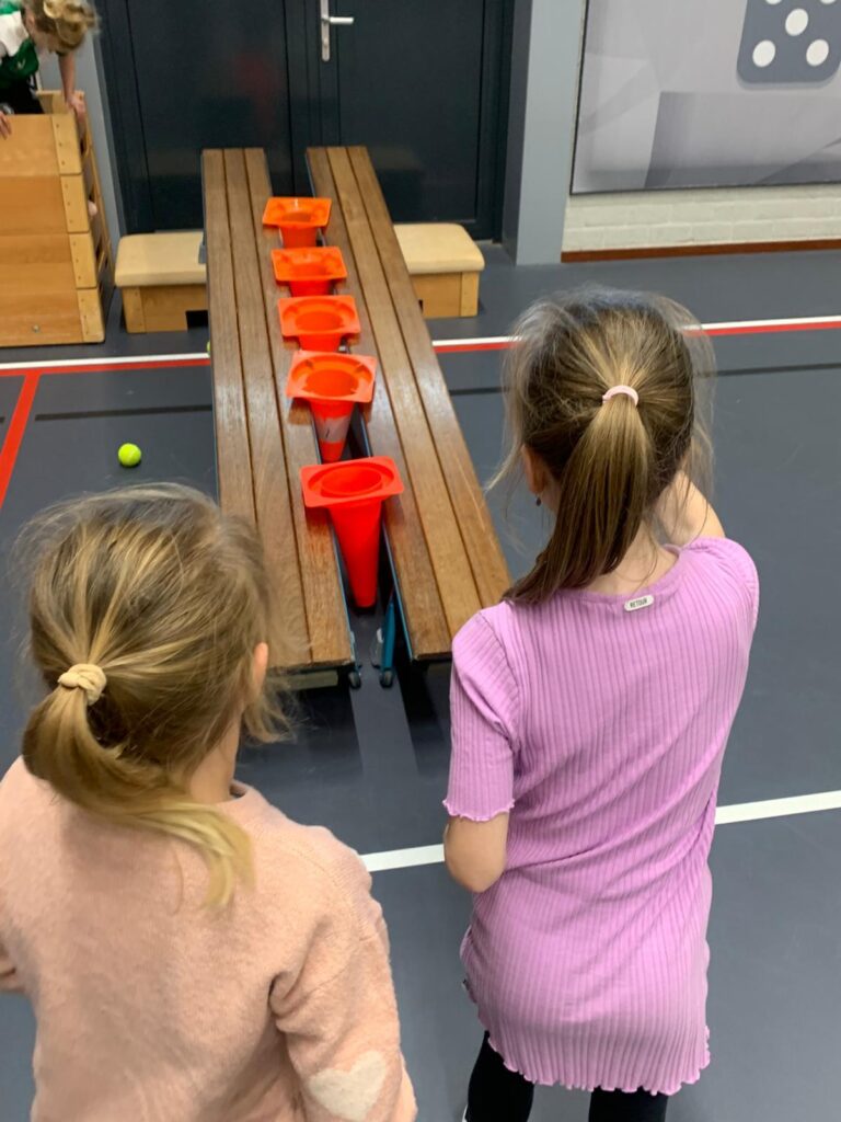 Blog SSC week 16- goed mikken in de gymzaal
