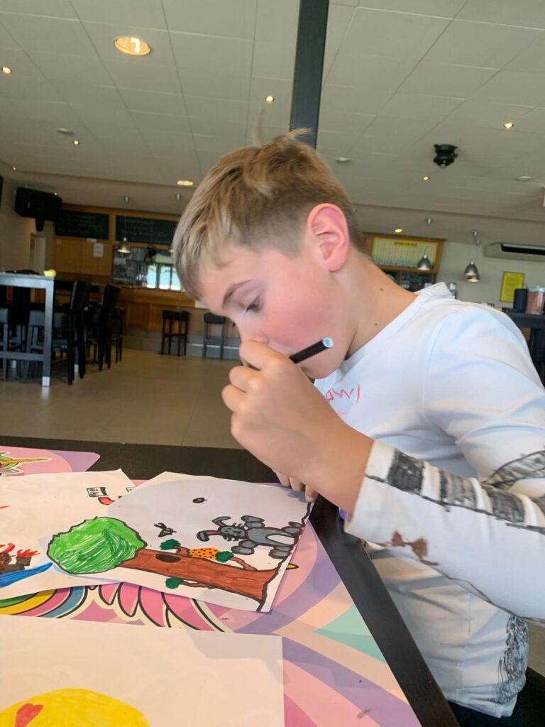 Blog SSC week 16- kleuren en tekenen