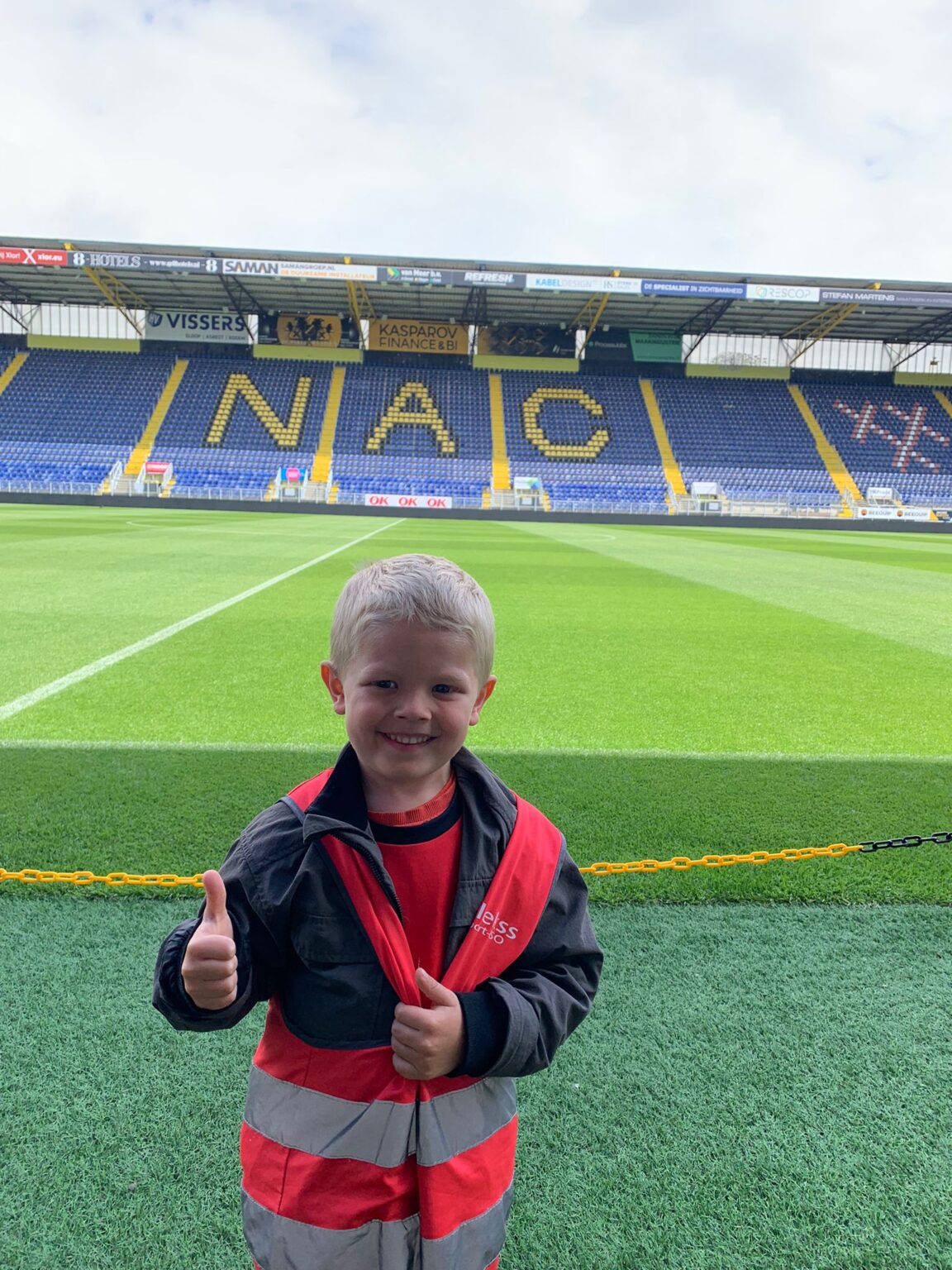 Een super gave rondleiding bij NAC Breda