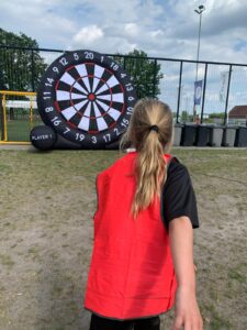 Blog week 23 SSC- schieten op het voetbaldartbord