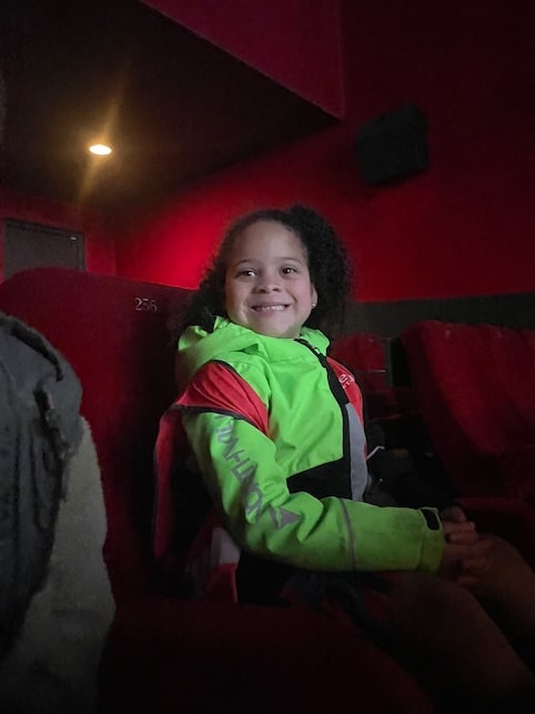 kind in de bioscoop